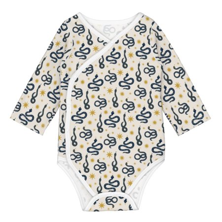

Matuu Snake for Baby Long-Sleeve Bodysuit Soft Cotton Comfortable and Breathable Perfect for Newborns and Infants