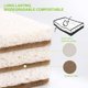 thumbnail image 3 of Esponjas Naturales Ecológicas para Platos, Paquete de 24, Esponja de Cocina Biodegradable con Estropajo de Compostable, 3 of 6