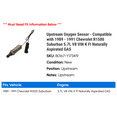 thumbnail image 2 of Upstream Oxygen Sensor - Compatible with 1989 - 1991 Chevy R1500 Suburban 5.7L V8 VIN K FI Naturally Aspirated GAS 1990, 2 of 2