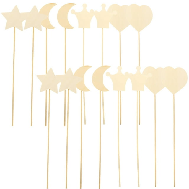 MasteelfCA 12 Pcs Bâtons de Fée pour Enfants Bâtons de Fée en Bois Bâtons de Fée Adorables Bâtons de Fée pour Fête Cosplay