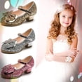 thumbnail image 2 of Girl's School Uniform Shoes Mary Jane Flats Low Heel Party Wedding Dress Shoes (Toddler/Little Kid/Big Kid), 2 of 7