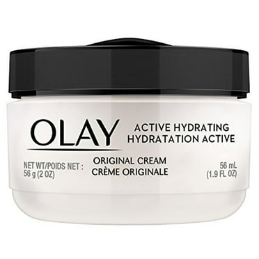 Olay Active Hydrating Face Cream for Women, Original (Pack of 4)