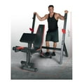 thumbnail image 4 of CAP Strength 2 pièces Olympic Squat Rack and Bench combo avec Full Leg Developer et Preacher Pad, 4 of 4