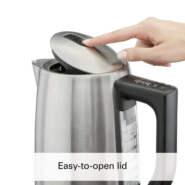 Brushed Stainless 1.7 Liter Variable Temperature Kettle - 41025