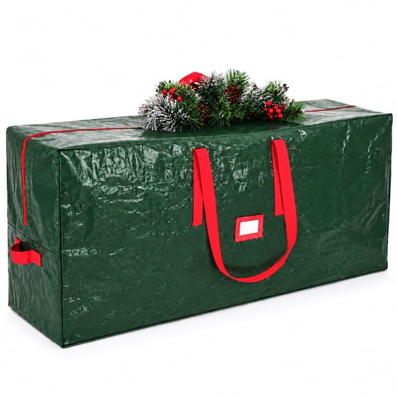 Christmas Tree Storage Bag Fits Up to 7.5 Foot Holiday Xmas Waterproof Zippered Bag with Carry Handles