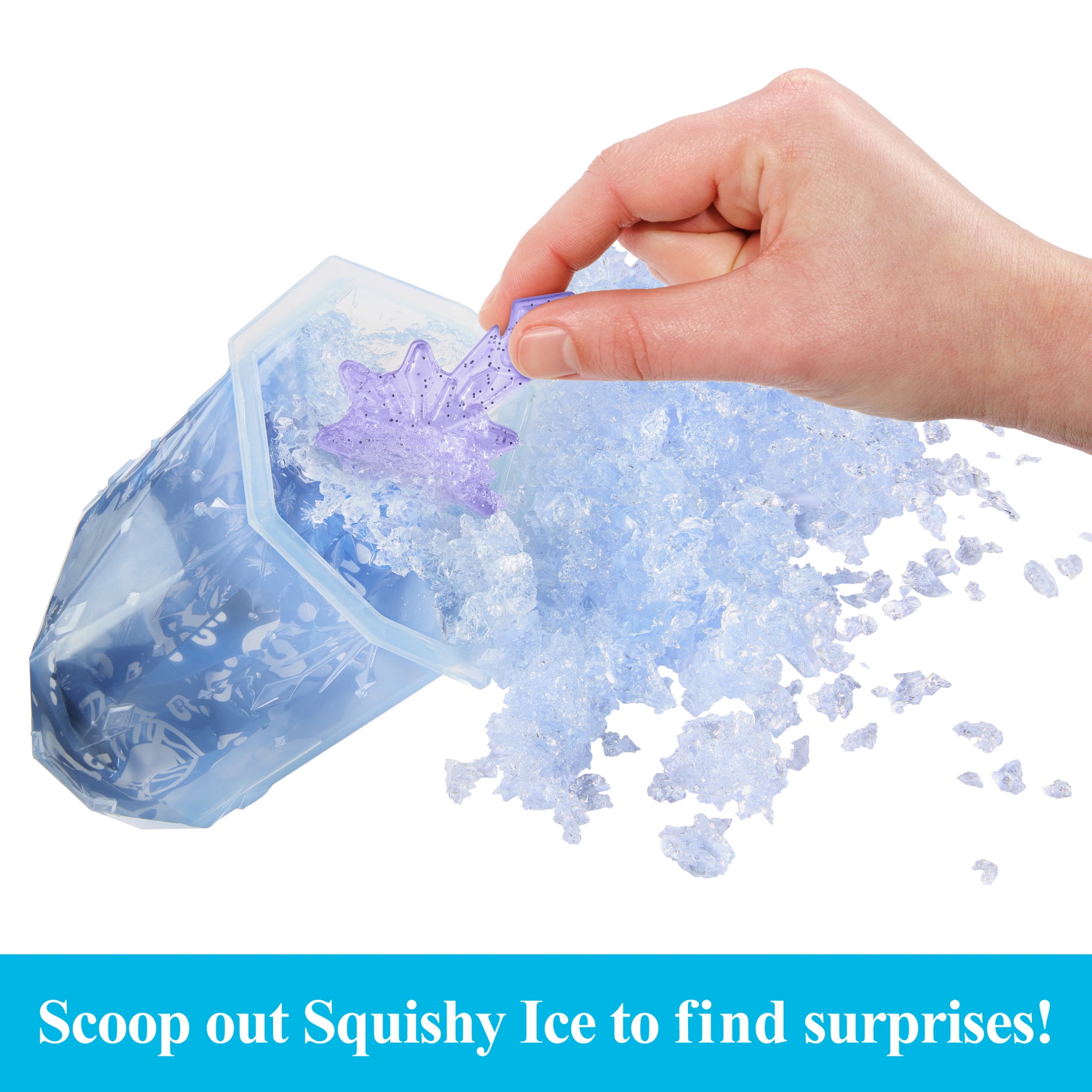 Disney Frozen Ice Reveal Surprise Small Doll with Ice Gel, Character Friend & Play Pieces (Dolls May Vary)