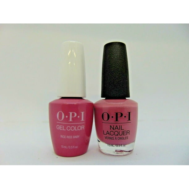 OPI - OPI GelColor Soak-Off Gel Polish + Nail Lacquer - Rice Rice Baby ...