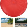 thumbnail image 3 of TABLZONE Red Plastic Umbrella Weight Bag Holder for Patio Outdoor Use, Portable and , 1 Piece, 3 of 6
