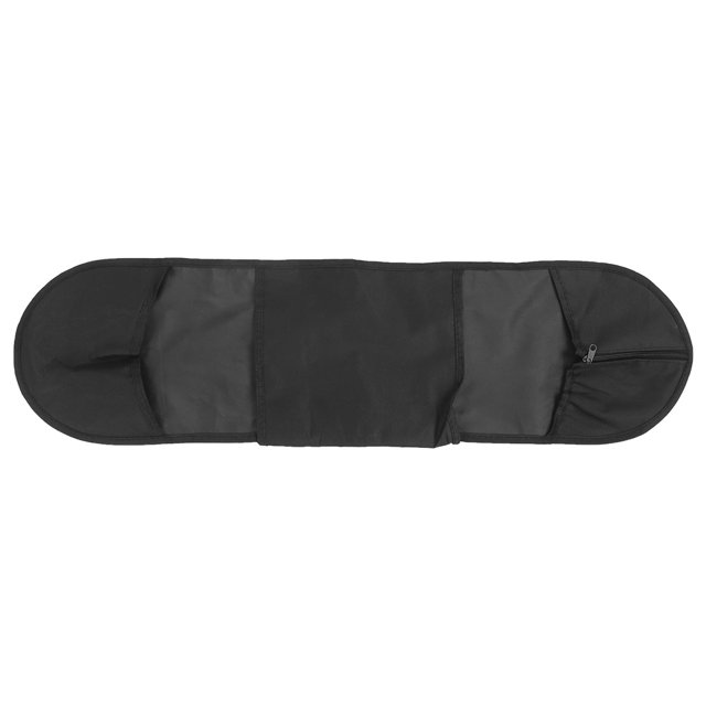 Bolsa de protección estándar para monopatín de cuatro ruedas de arce de 31x8 pulgadas, telas no tejidas, color negro