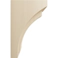 thumbnail image 3 of Ekena Millwork 2 1/2"W x 3 3/4"D x 6"H Mini Felix Wood Corbel, Rubberwood, 3 of 4