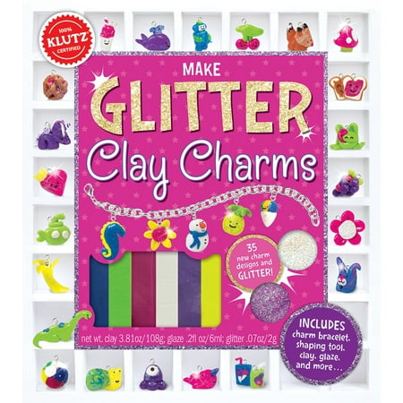 UPC: 0730767858469 | Klutz Glitter Clay Charms Kit
