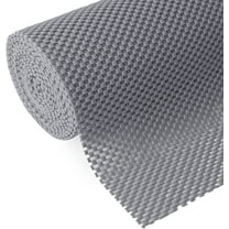 Strong Long Size 12In X 20Ft Shelf Drawer Liner, Non-Adhesive Non Slip Durable for Drawers, Shelves, Cabinets, Storage, Kitchen and Desks(Gray)