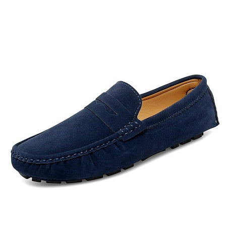 

Men/Women Casual Slip on Shoes Classic Penny Loafers Shoes Suede Mules Shoes