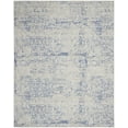 thumbnail image 3 of Nourison Whimsicle Artistic Modern Grey Blue 8' x 10' Area Rug, (8' x 10'), 3 of 9