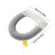 thumbnail image 3 of Uuiauoio Bathroom Soft Toilet Seat Cover Pad, Warm Toilet Seat Cushion Cover, Washable and Comfortable Toilet Covers, Thick Toilet Cover for Autumn Winter, Fits Size Toilet Lids for Bathroom, 3 of 6