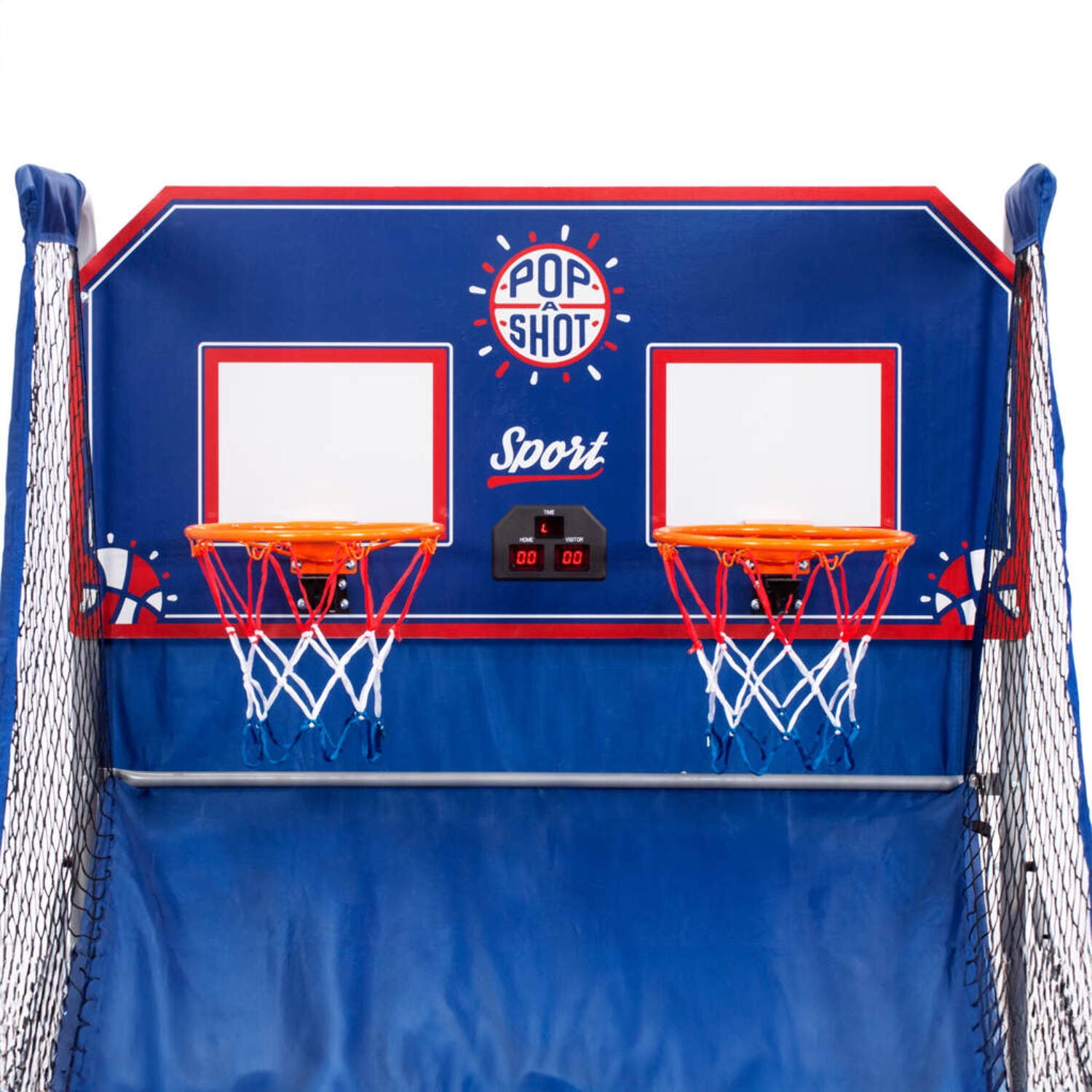 Pop-A-Shot Dual Shot Sport Arcade Basketball Game, 10 modes, 4