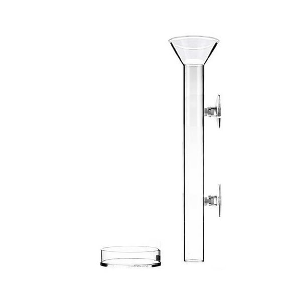 Shrimp Feeding Tube and Dish Set Fish for Tank Feeder Tube with Suction Cups 6 S