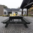 thumbnail image 6 of Highwood Hometown Picnic Table -Outdoor, Eco-friendly, Synthetic Wood, 6 of 6