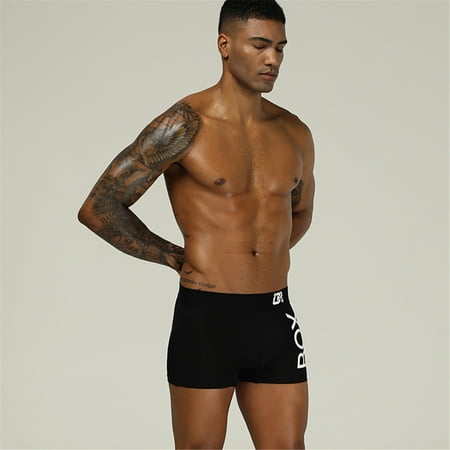 

Gubotare Brief For Men Men s Underwear Micro Modal Bikini Briefs Low Rise Half Back Coverage Silky Touch Underpants Multipack Black L