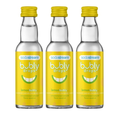 SodaStream Bubly drops Lemon 3 pack 3 Count 120 ml