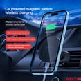 thumbnail image 5 of Cargador inalámbrico magnético para coche de 30 W Macsafe para iPhone 12, 13, 14, 15 Pro Max, mini soporte para teléfono con ventilación de aire para coche, carga rápida para coche, 5 of 5