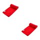 thumbnail image 4 of Inteprter Toalla de baño de engrosamiento y ampliación para máxima absorción fibra delicada y agradable a la piel rojo 60*160cm 2piezas, 4 of 6
