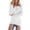 White, variant on FEIIBMOYRIA Women Long Sleeve Tops Women's Fuzzy Fleece Solid Color Crew Neck Sweaters Loose Soft Comfy Warm Tunic Casual Daily Weekend Holiday Layer Pullovers