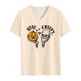 thumbnail image 5 of Women's T Shirt Short Sleeve Top Daily Tunic Blouse Gift Tops Tunic Blouse Graphic Blouse Casual Basic Tee, 5 of 5
