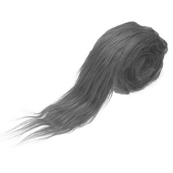 Uxcell 59" x 2" Plush Faux Fur Fabric Precut Strips, Grey