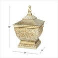 thumbnail image 3 of DecMode 8" x 12" Gold Polystone Decorative Jars, 1-Piece, 3 of 8