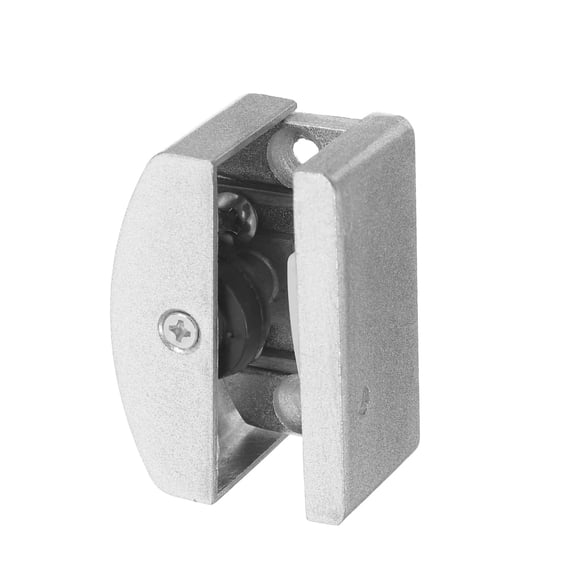 WASHWEPE Silver Shower Door Track Guide for Glass Door Accessories 1 Set