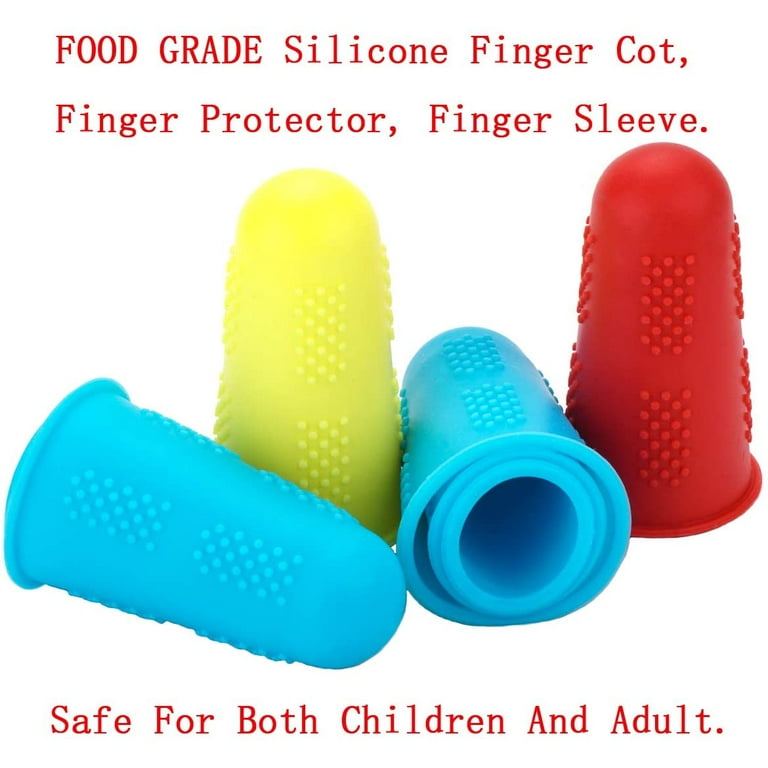  Finger Protectors [Flex Series - 12-Pack] Silicone Non-Stick  Finger Covers [Pink - Small (6) / Medium (6)] for Hot  Glue/Sewing/Wax/Rosin/Resin/Honey/Adhesives/Scrapbooking : Arts, Crafts &  Sewing
