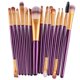 thumbnail image 1 of Worallymy 15pcs/set Sombra de ojos Cosmético Maquillaje Pinceles Set Lip Eyebrow Brush Kits Worallymy JD735801309, 1 of 1
