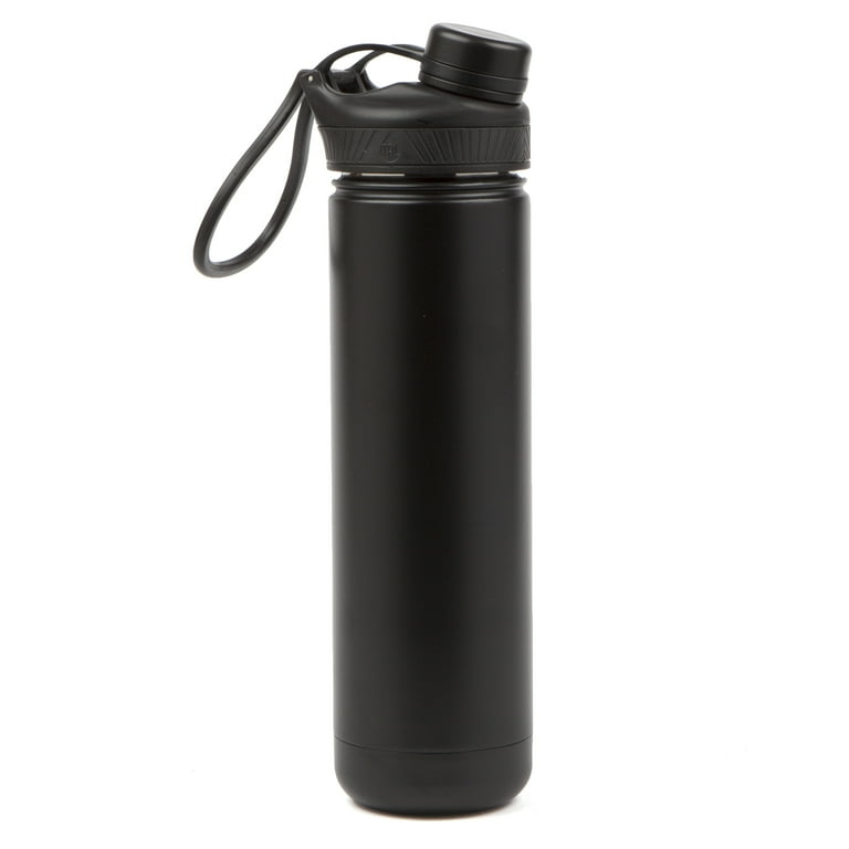  Tal 64OZ Ranger Pro Stainless Steel Vacuum Insulated Water  Bottle - Leak-Proof Double Walled Thermos w/Carry Loop 80 Hrs Cold, 26 Hot  Reusable Metal holds 8 cups (WM2584) (Black): Home 