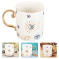 thumbnail image 5 of Espresso Coffee Cup Evil Eye Mug Ceramic Coffee Mug Cute Cup Ceramic Tea Cup, 5 of 8