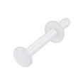 thumbnail image 1 of Bague de Retenue en Verre Transparent Invisible Pyrex Labret Clou Perçage Ventre Nez Oreille C0i8, 1 of 7