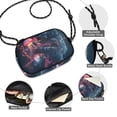 thumbnail image 3 of FORMRS Mini Crossbody Bag for Women Adjustable Shoulder Rope Travel Casual Phone Purse, Glowing Jellyfish, 3 of 7
