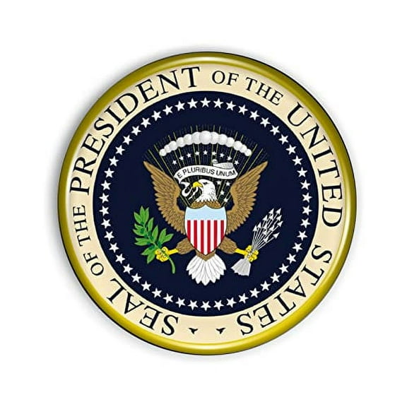 Presidential Seal Magnet Strong And Flexible Presidential Seal Refrigerator Magnet 1.1 Inch Epoxy Dome