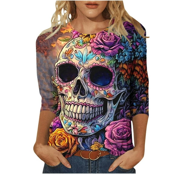 SHE IS My Orders past Orders Long Sleeve V Neck Shirts for Women Tall Womens Fall Tops Dressy Casual Blouses for Women Trendy Basic Tees for Women Plus