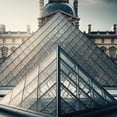 thumbnail image 6 of WYYP Louvre Pyramid Round Tablecloth with Elastic Edge 100% Polyester Fiber Washable for Home Kitchen Outdoor Decoration White, 6 of 8
