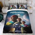 thumbnail image 4 of Inenarrable Conjunto de sábanas temático, trío de piezas, cómodo y amigable con la piel, diseño único, regalo de decoración para el hogar para familiares, amigos y fans, 90 cm * 190 cm, 4 of 6