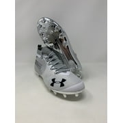 Under Armour Men's Spotlight SF MC Football Shoe, White, 14 D(M) US