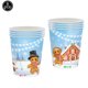 thumbnail image 3 of Pajitas navideñas Pajitas de papel desechables Calcetines de Papá Noel Muñeco de nieve Decoración para árbol de Navidad Pajitas para beber Suministros para fiestas de Año Nuevo, 3 of 5