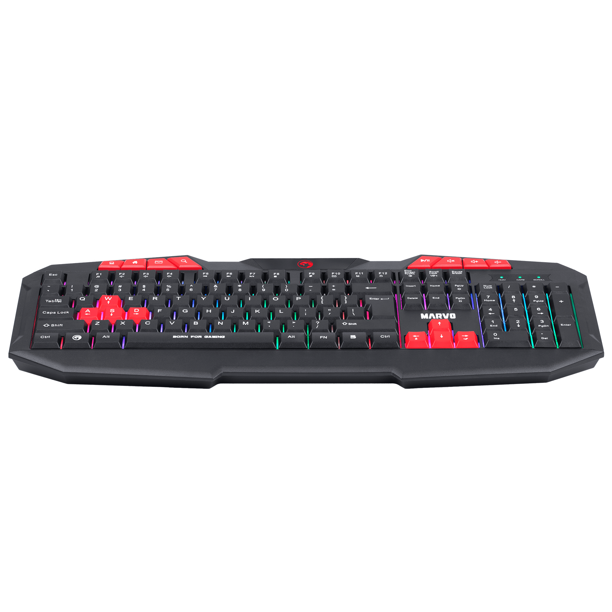 Marvo Gaming Keyboard 112 keys - K602 - Rainbow backlight
