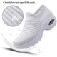 thumbnail image 2 of HAOSHIDUO Calzado de Caminata para Mujer Tenis Ligeras cómodas Malla Blanco 23.0 cm Blanco 23.0 cm Xishao ropa, 2 of 2