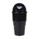 thumbnail image 1 of Portavasos para coche, bote de basura con tapa, contenedor de basura para vehículo, contenedor de basura para coche pequeño tapa negra, 1 of 9