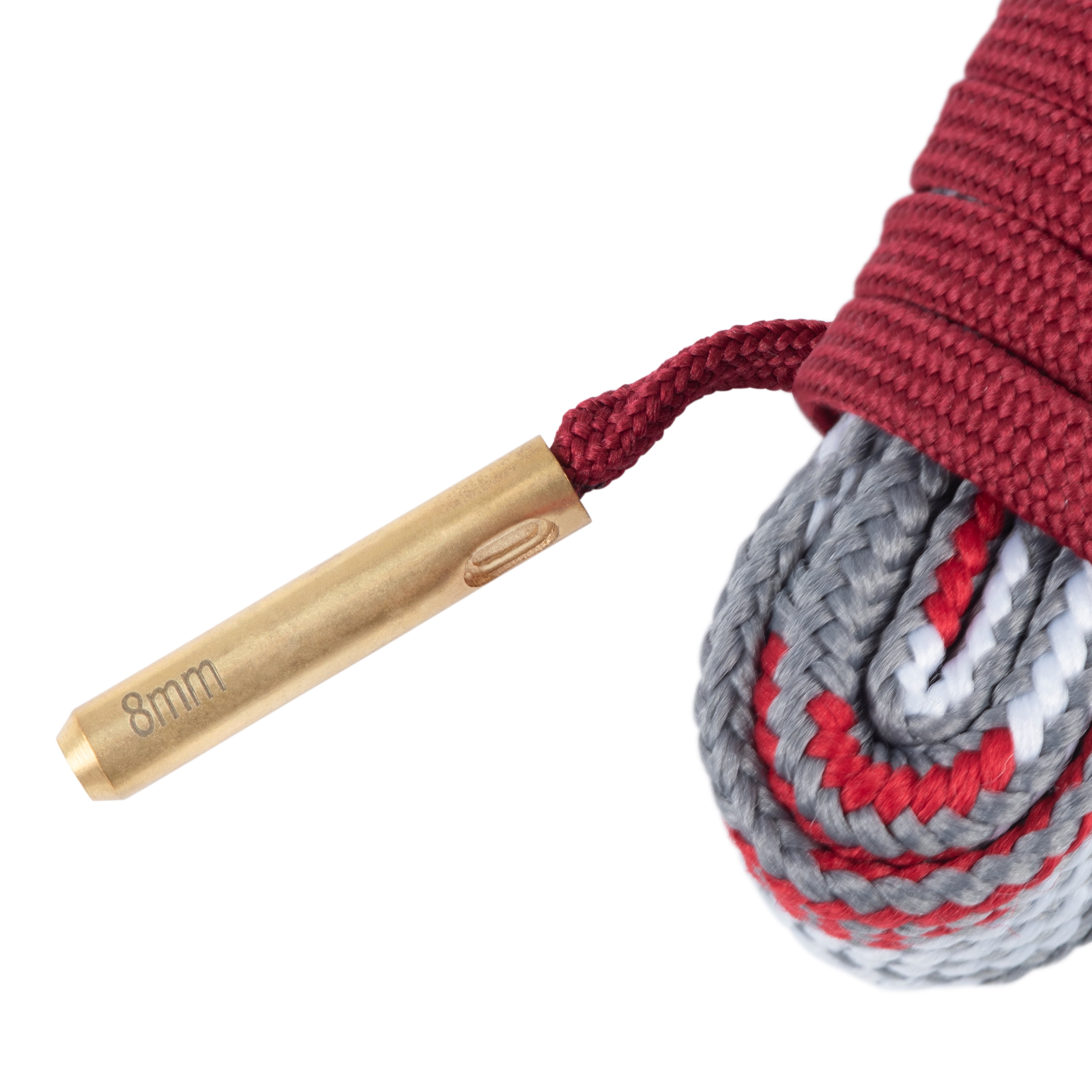 Bore-Nado Barrel Cleaning Rope, 8mm & .338 Cal., Red