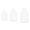 Style:03 bottle, variant on Plastic Material for Creative DIY Cake Template Birthday Baking Mold Christmas Tree Crown and Baby Clothes Shape Design