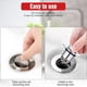 thumbnail image 4 of Basin Pop-up Drain Filter Bathtub Kitchen Sink Strainer Sink Strainer Plug Stopper Replacement Kitchen Accessories, 4 of 10