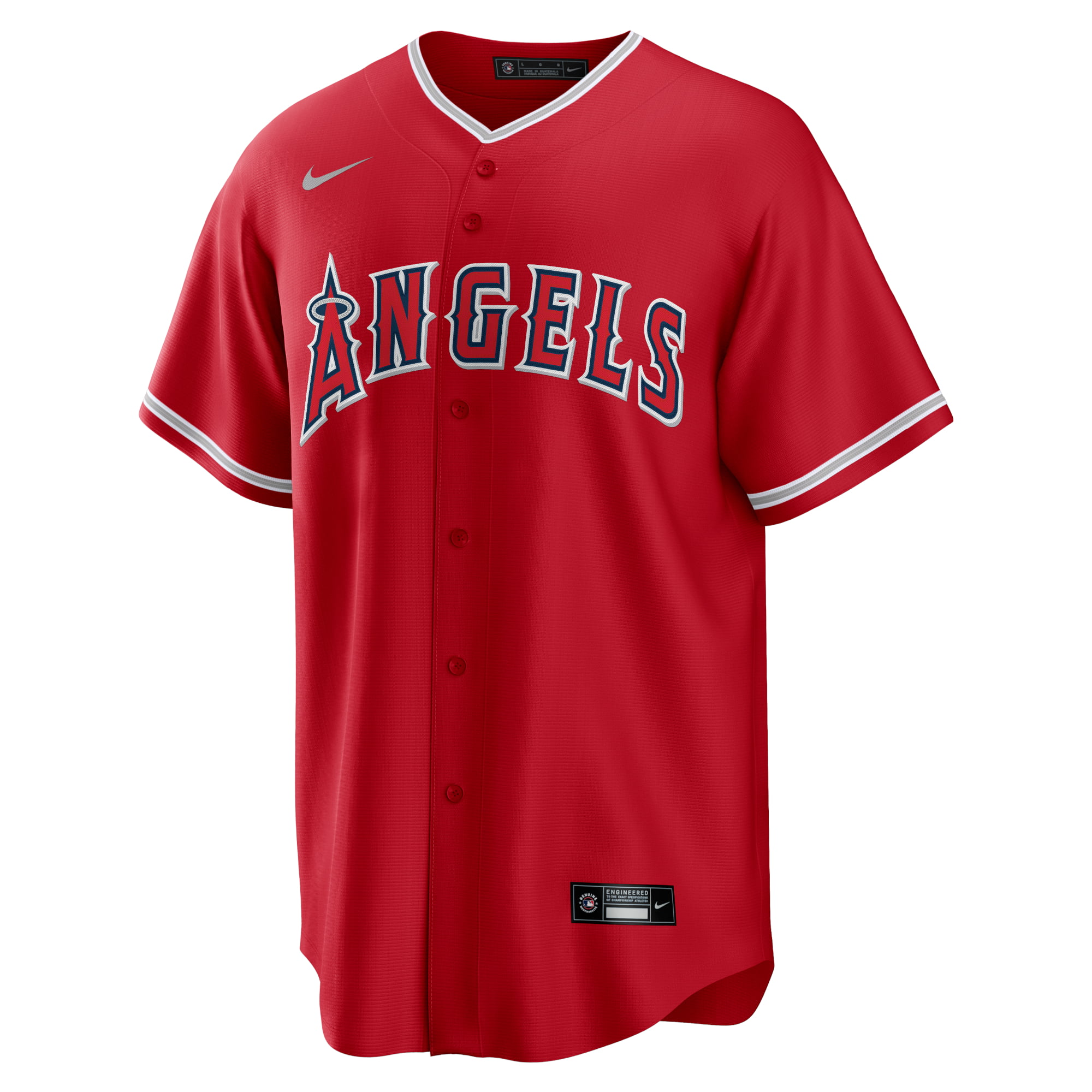 Los Angeles Angels Mike Trout Nike Cream City Connect Replica Player Jersey  NEW